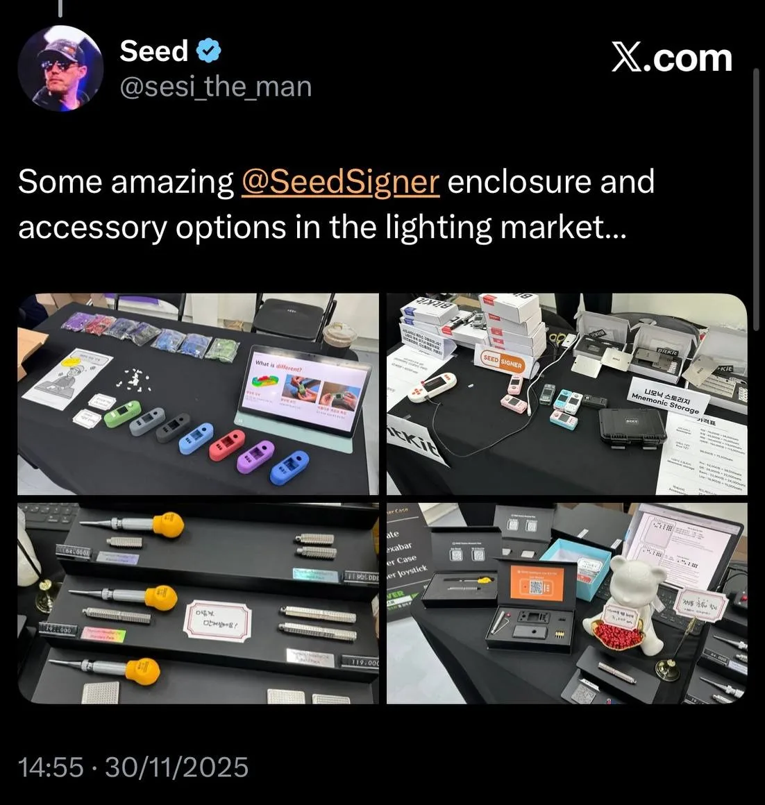 Attendee review of the 2025 Bitcoin Mini Conference (post on X) 18