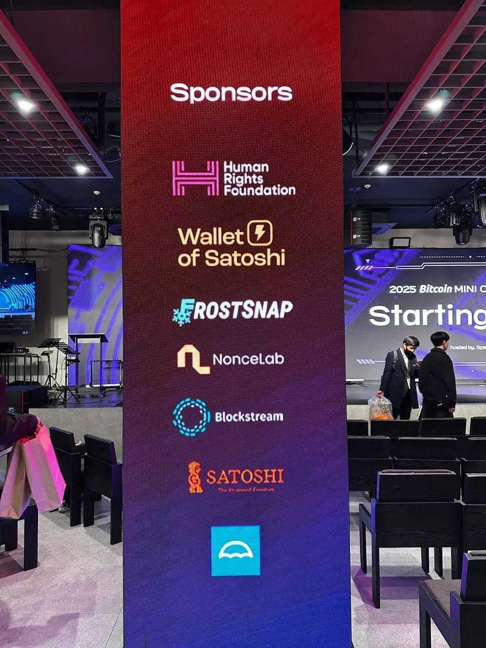 Attendee review of the 2025 Bitcoin Mini Conference (post on X) 27