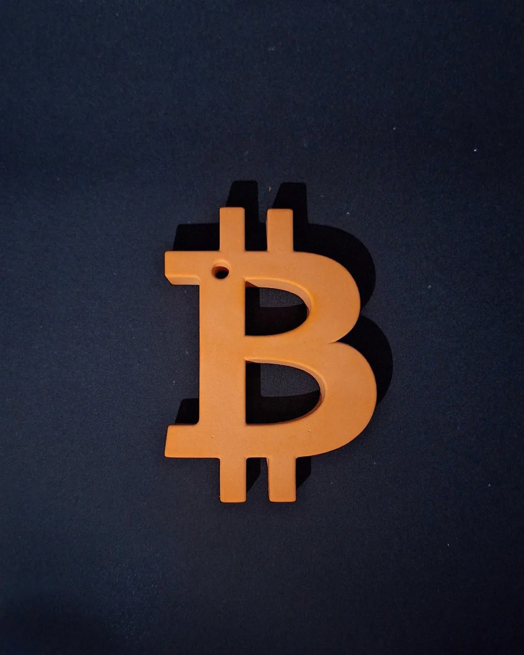 Orange Bitcoin Aroma Stone
